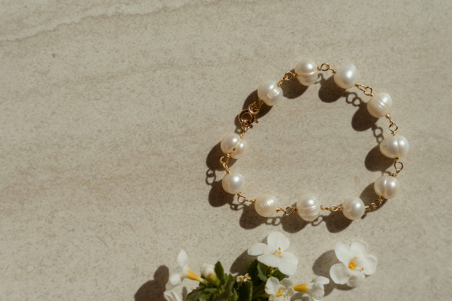 Mama + Mini Pearl Link Bracelet